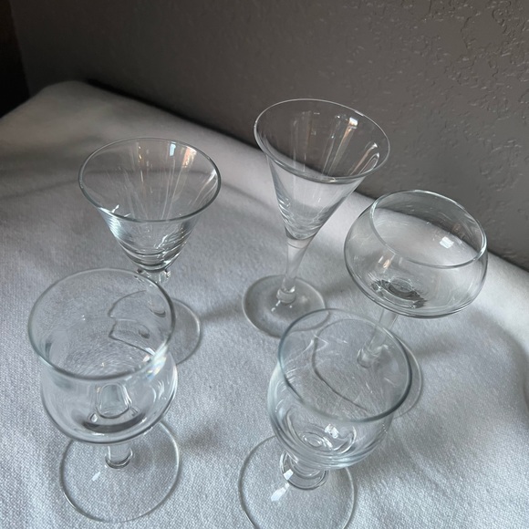 vintage Royal Bavarian Crystal cordial glasses. - Picture 10 of 12